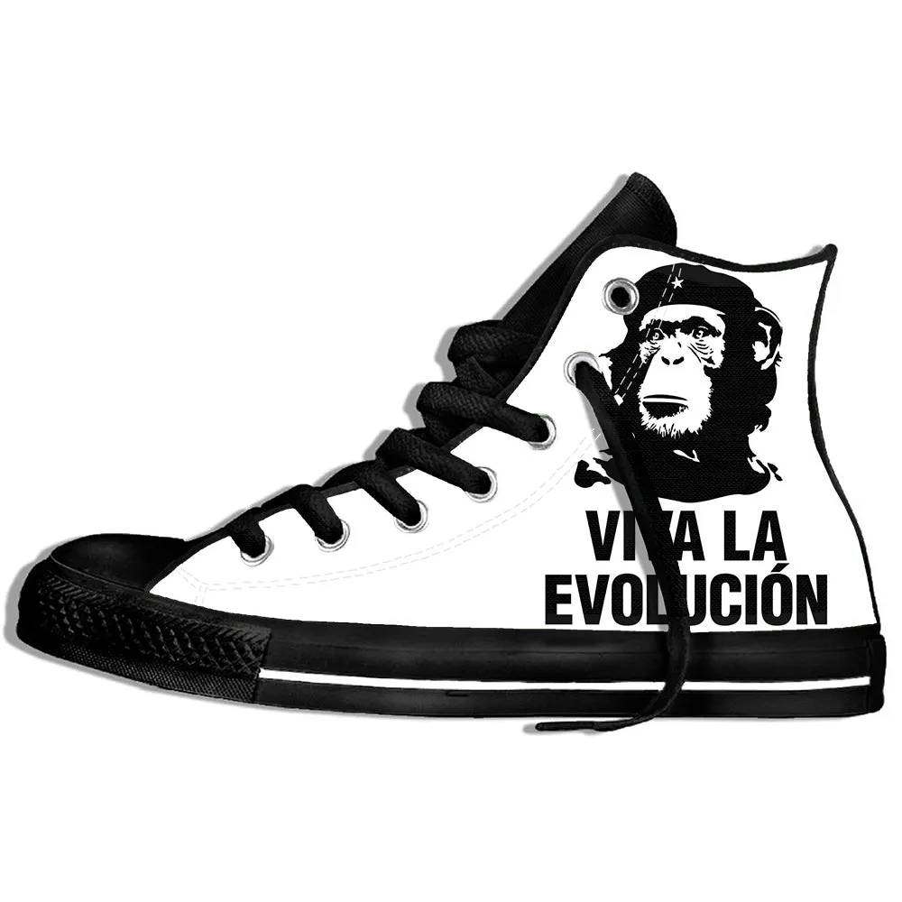 2019 Che Guevara Hero Men Shoes High Quality Printed Sneakers Casual Shoes Fashionable Canvas Shoes