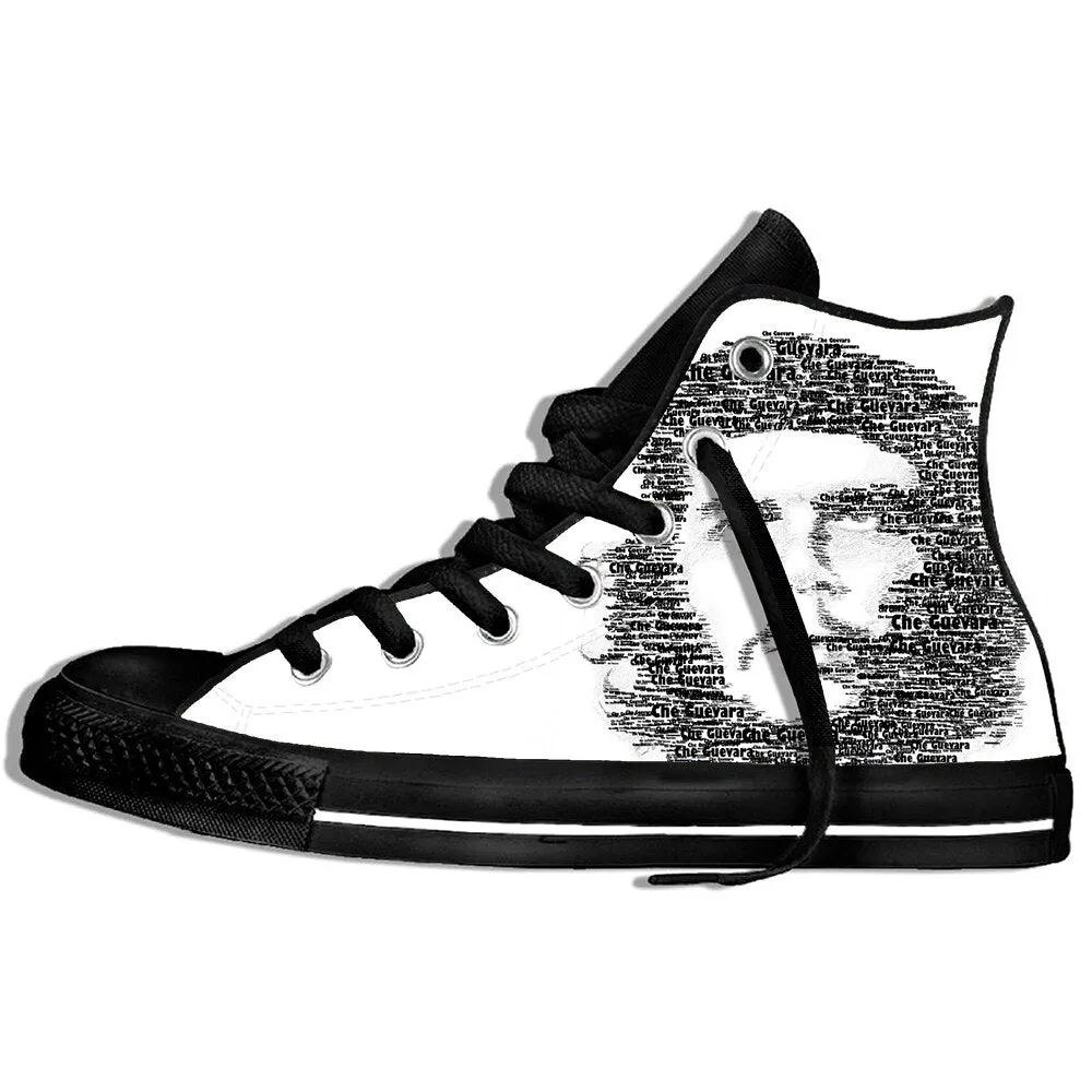 2019 Che Guevara Hero Men Shoes High Quality Printed Sneakers Casual Shoes Fashionable Canvas Shoes
