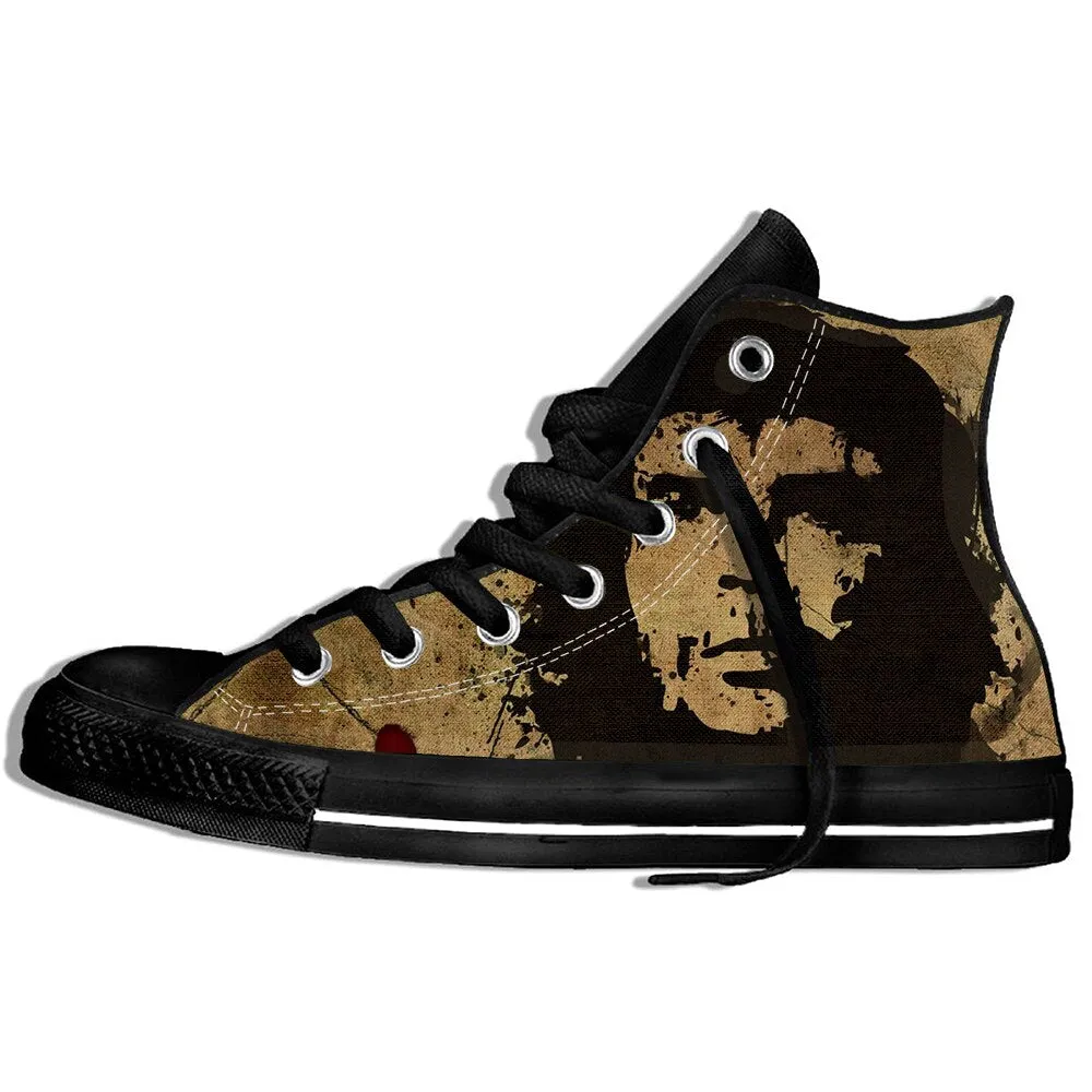 2019 Che Guevara Hero Men Shoes High Quality Printed Sneakers Casual Shoes Fashionable Canvas Shoes