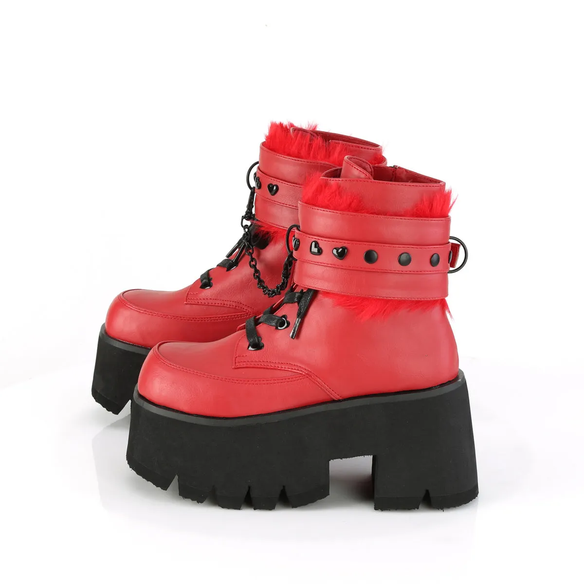 3 Inch Heel ASHES-57 Red