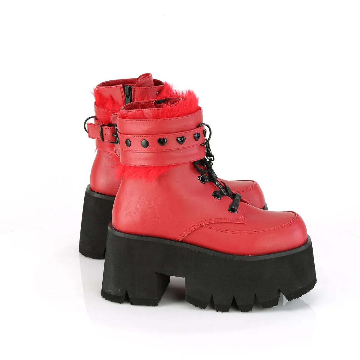 3 Inch Heel ASHES-57 Red