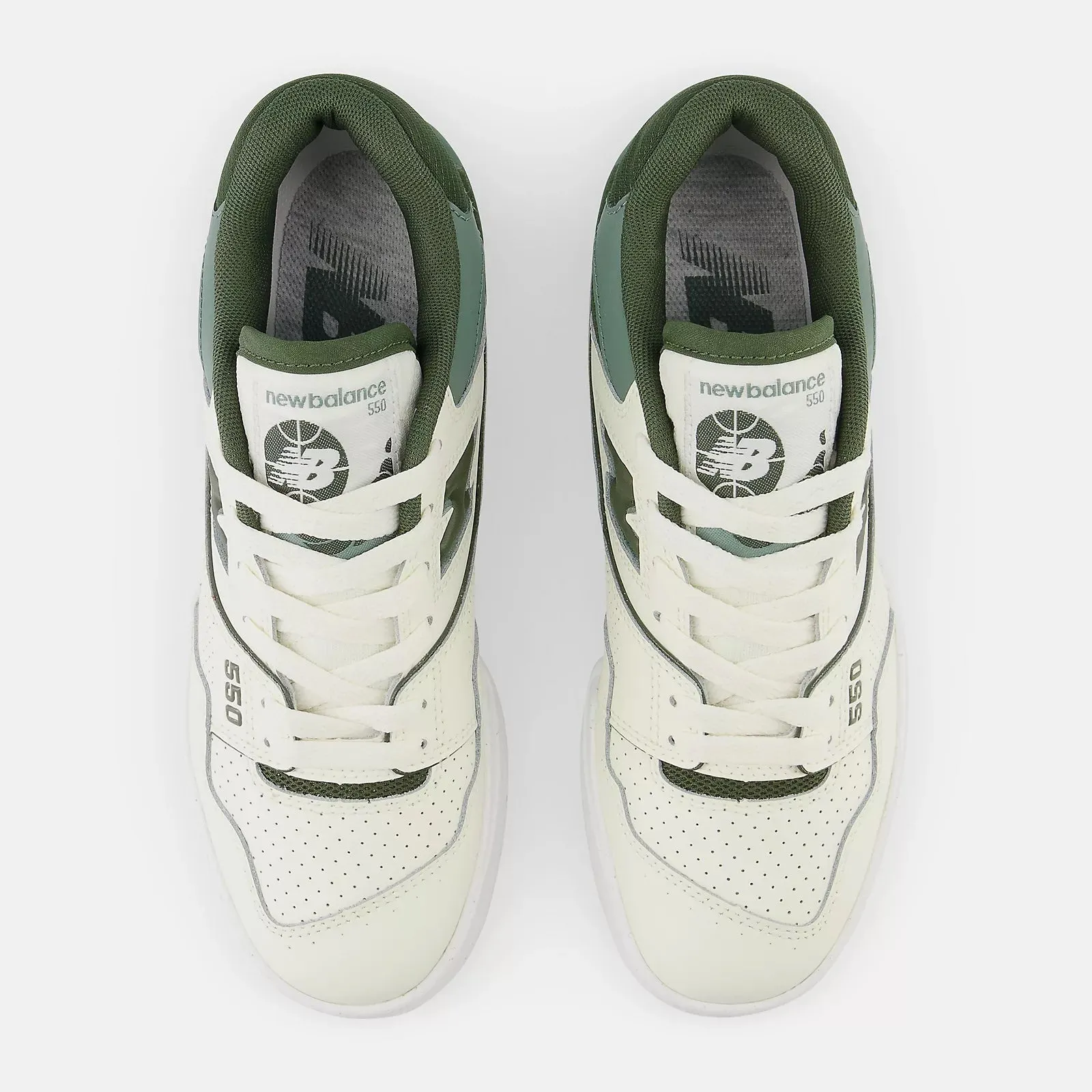 550 Sneaker (Angora   Kombu   Dark Juniper)