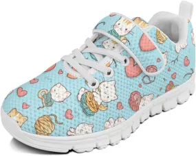 Animal Pattern Running Shoes Boys Girls Sneakers Single Buckle Breathable Tennis Shoes for School Comfortable Lightweight Footwear