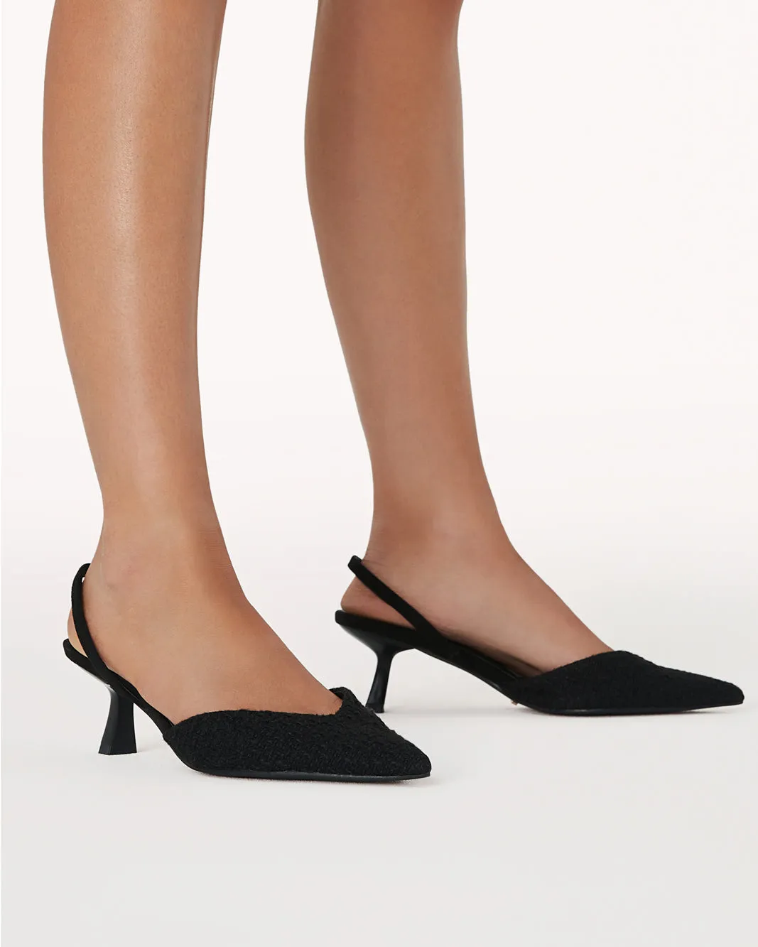 ANITA - BLACK BOUCLE