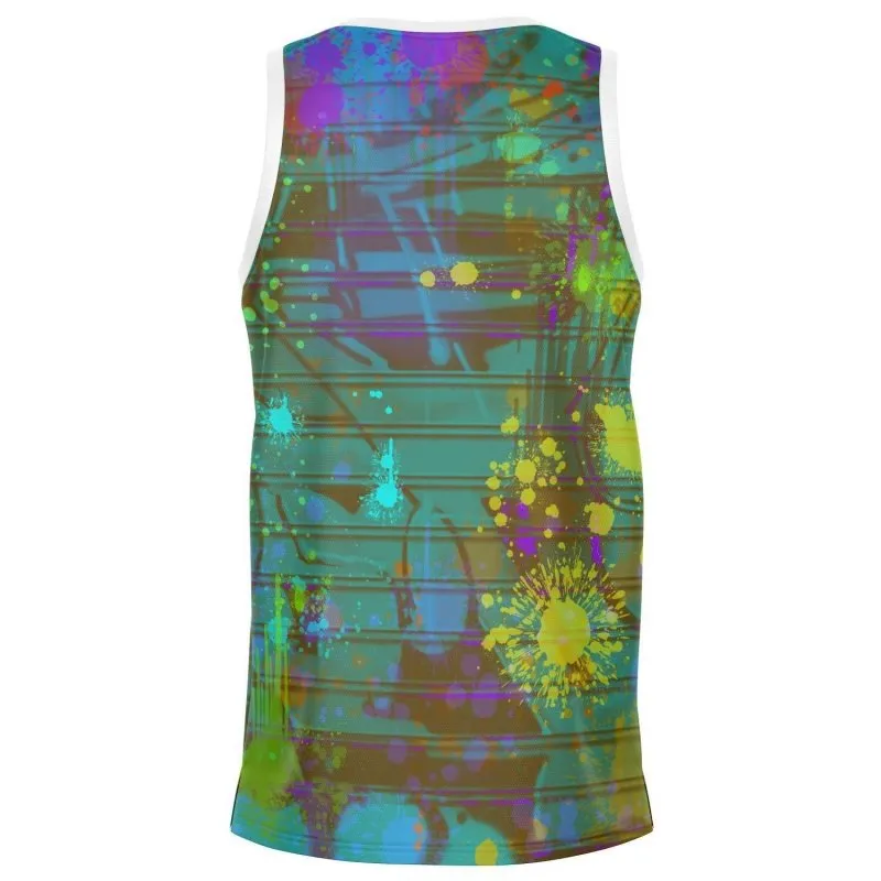 Basketball Jersey - Graffiti style