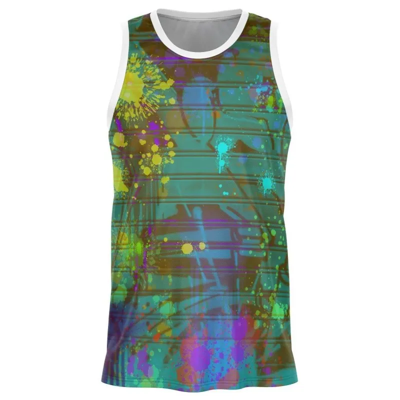 Basketball Jersey - Graffiti style