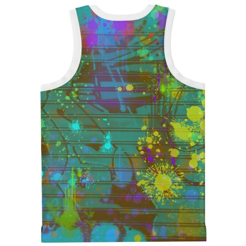 Basketball Jersey - Graffiti style