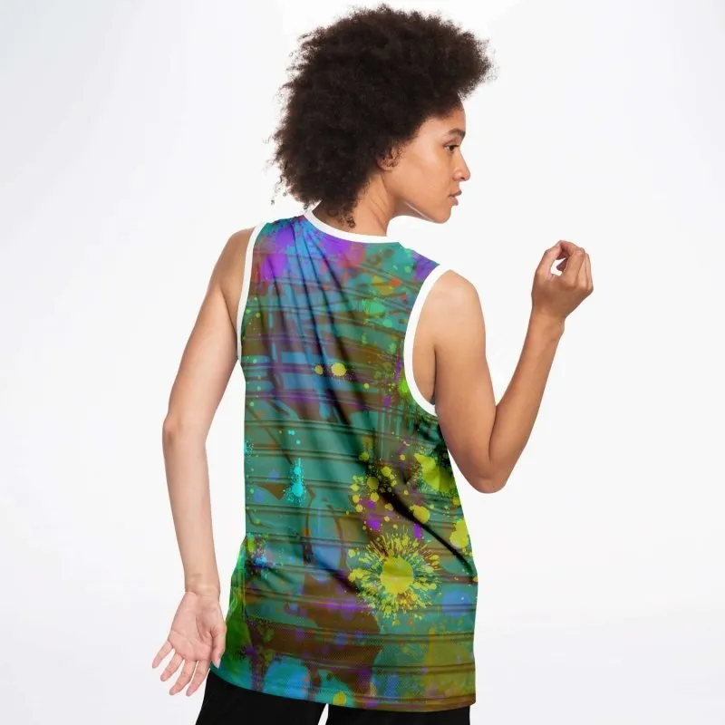 Basketball Jersey - Graffiti style
