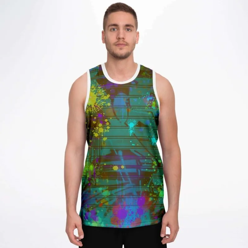 Basketball Jersey - Graffiti style