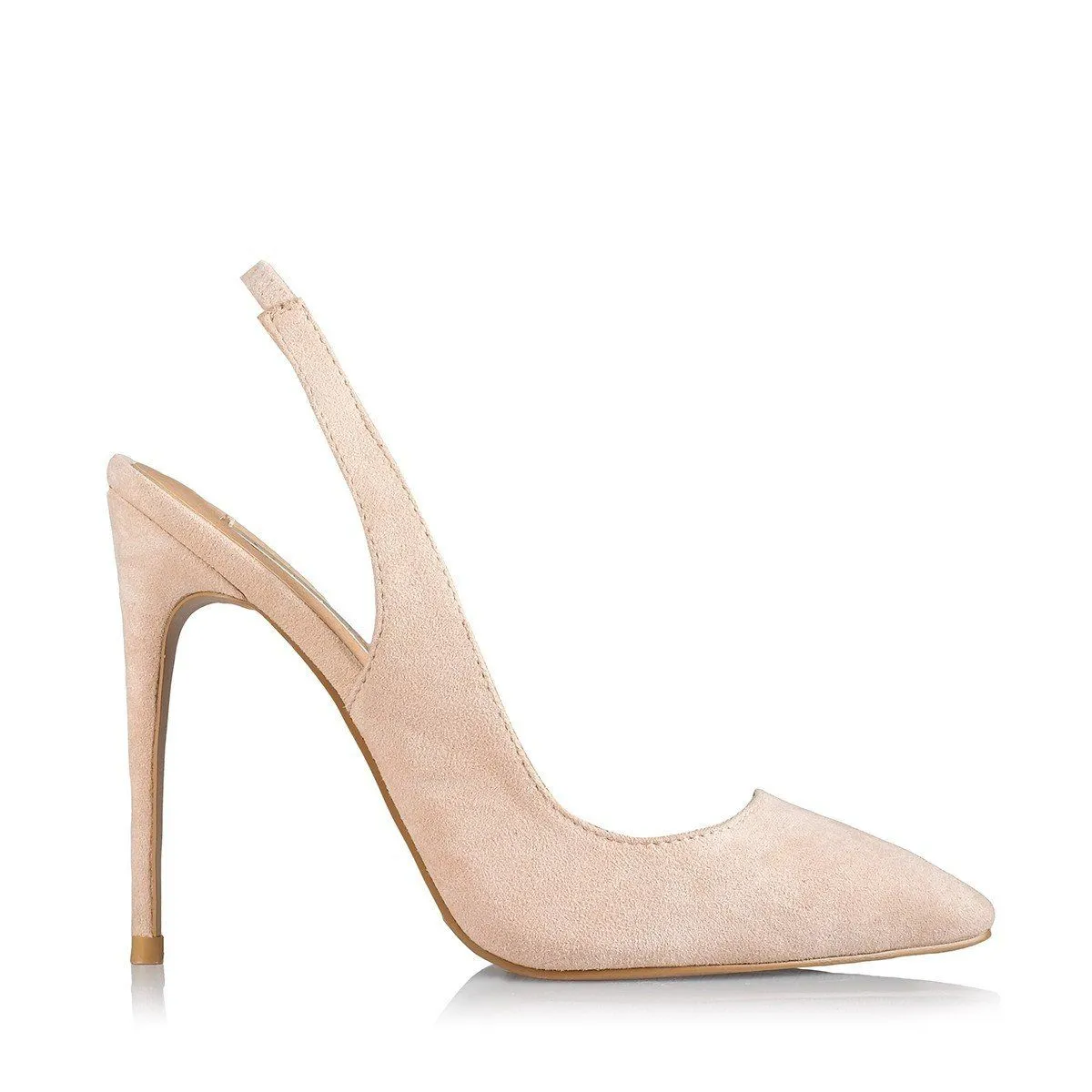 Billini Renya Stiletto in Blush Suede