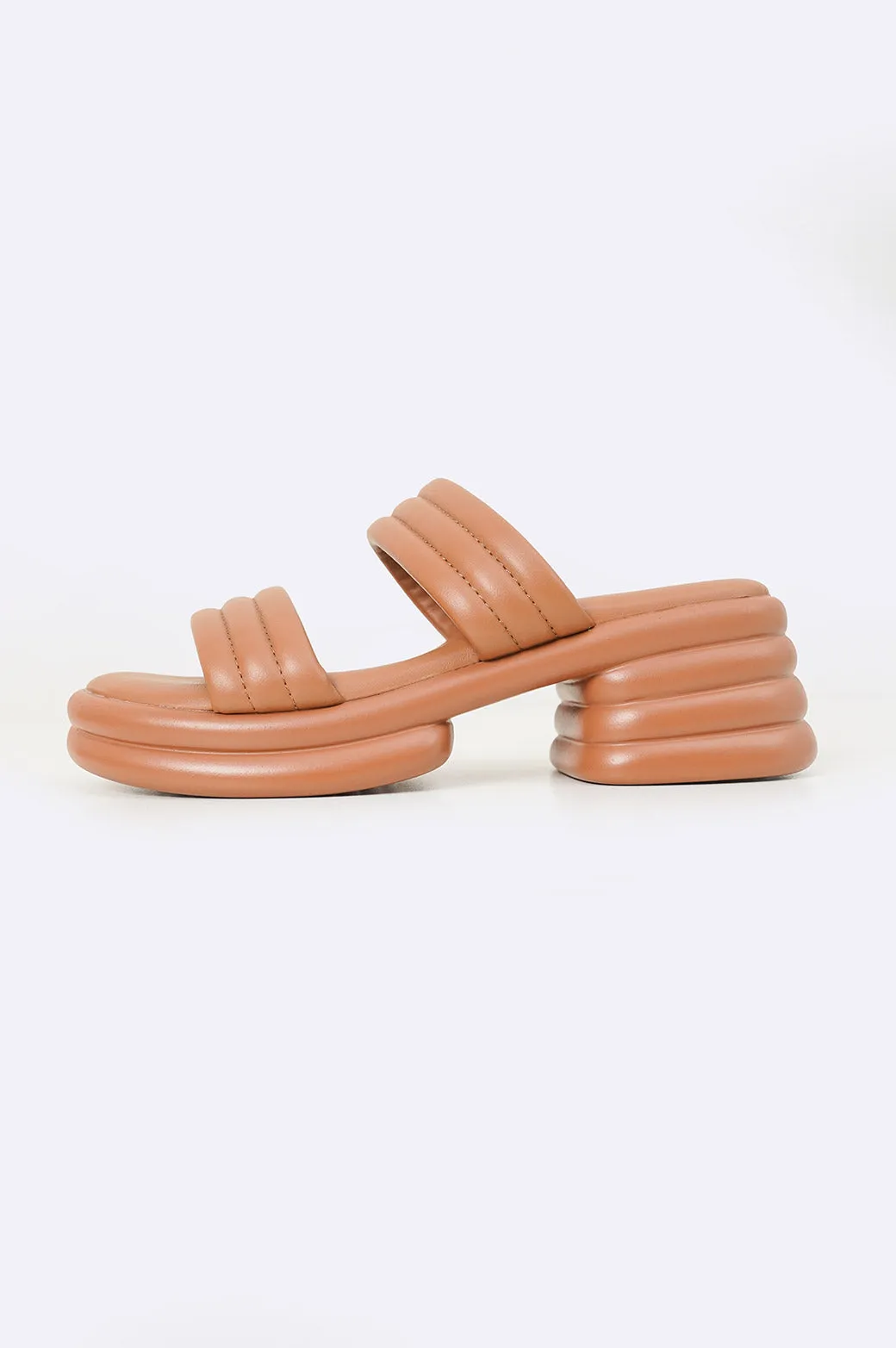 BLOCK BUBBLE HEELS