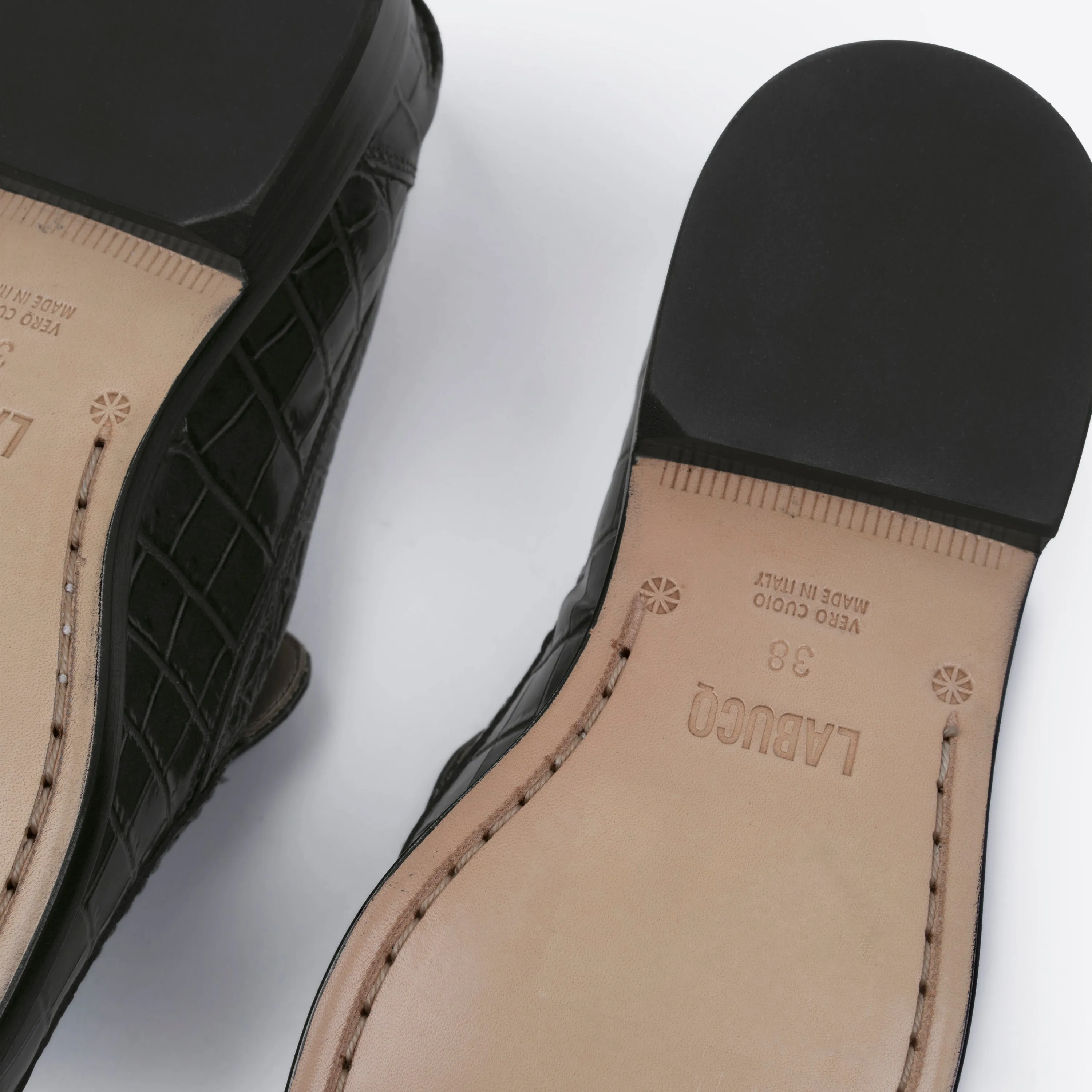 College Loafer Charcoal Crocco
