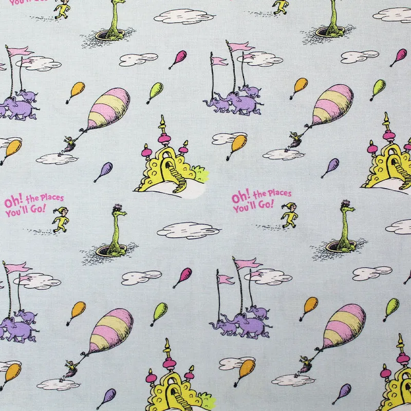 Dr Seuss Oh! the places You'll Go Craft Cotton
