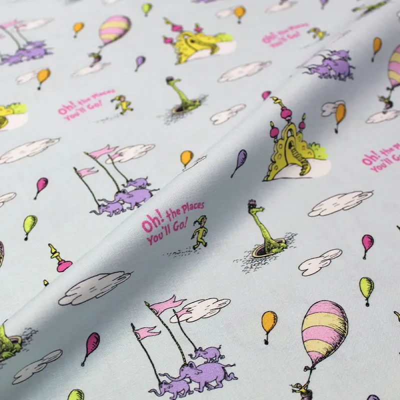 Dr Seuss Oh! the places You'll Go Craft Cotton