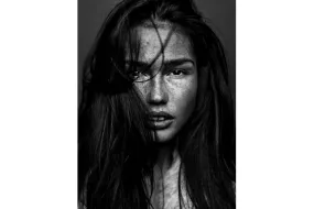 Freckled Elegance