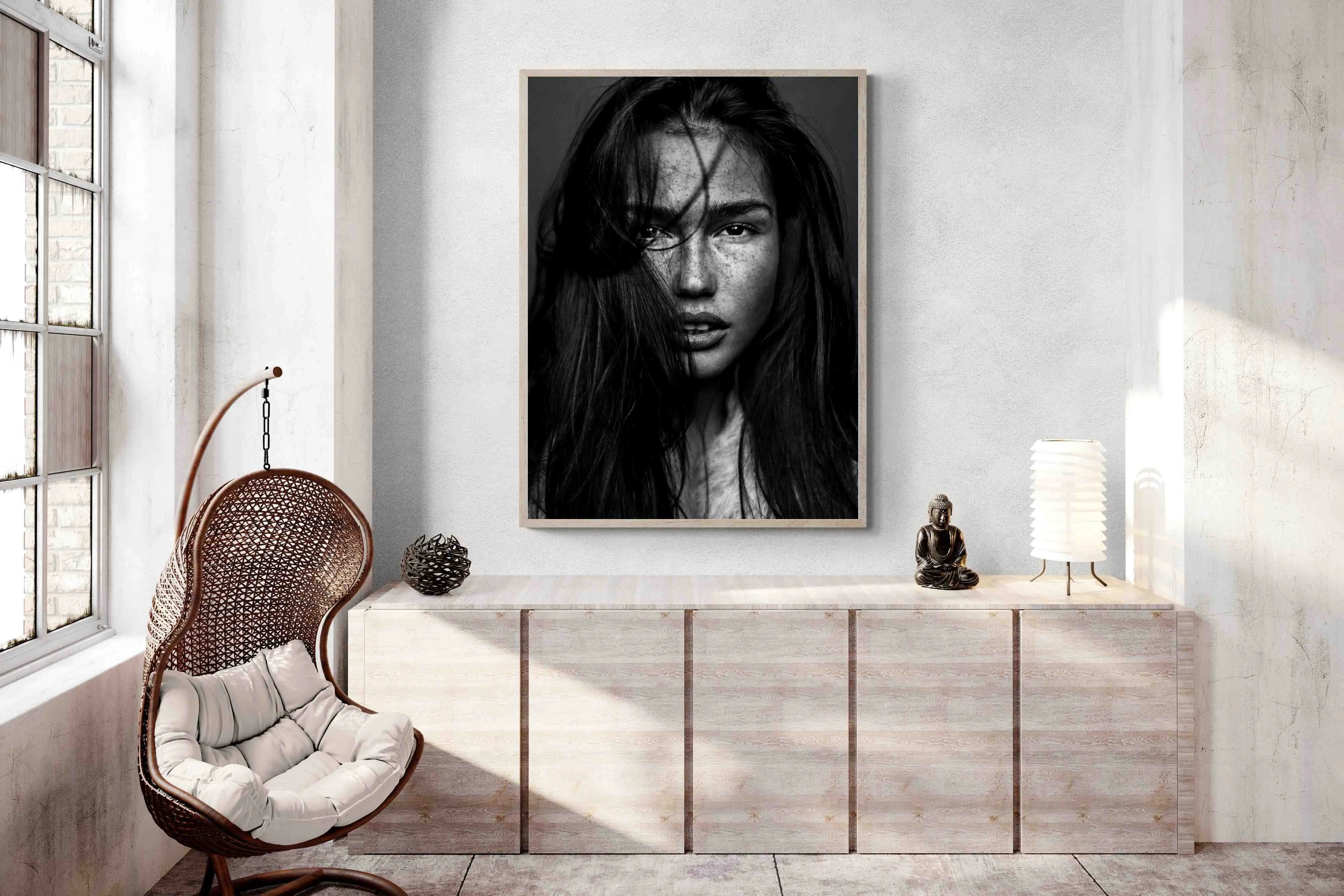 Freckled Elegance