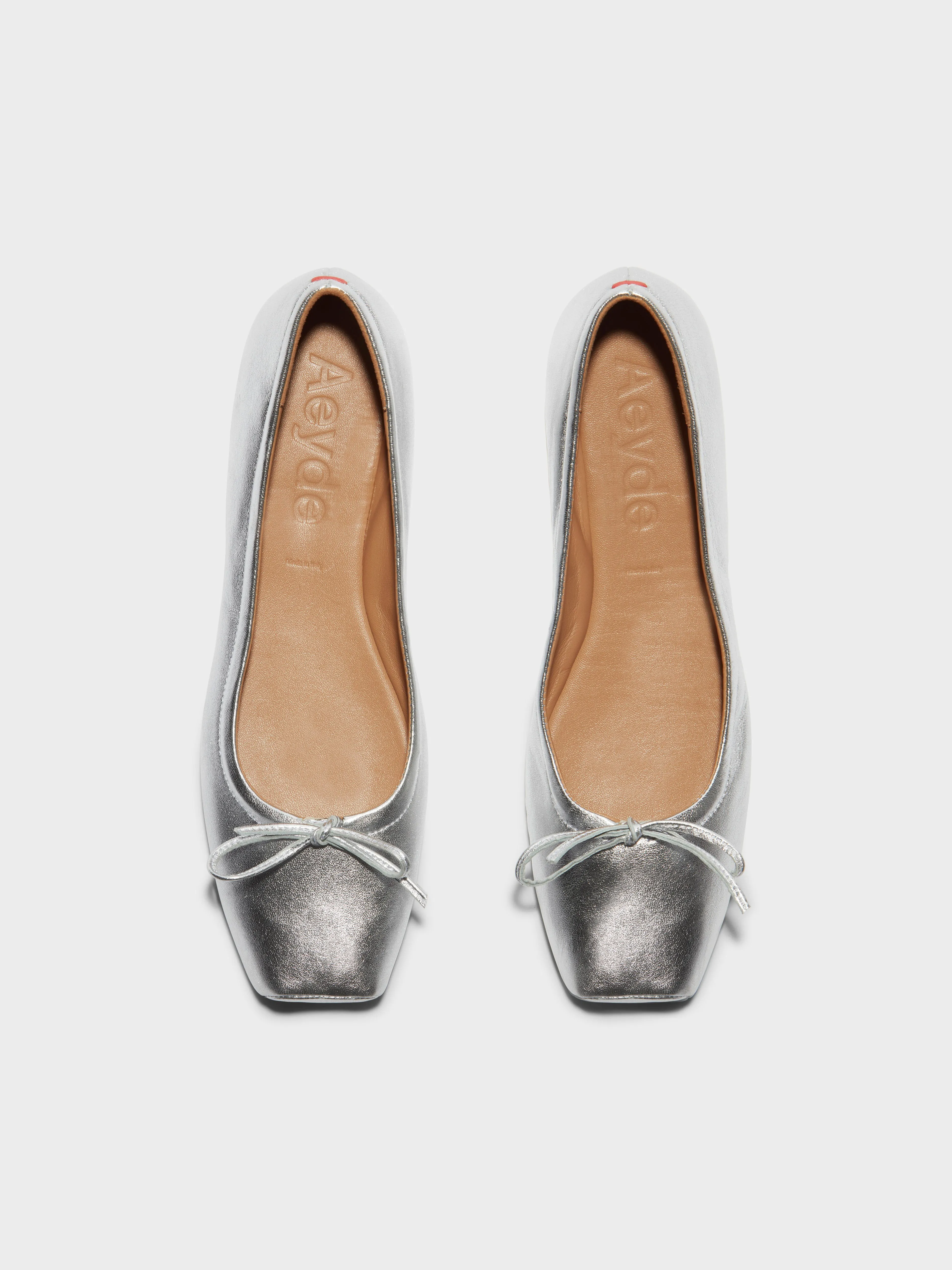 Gabriella Leather Ballet Flats