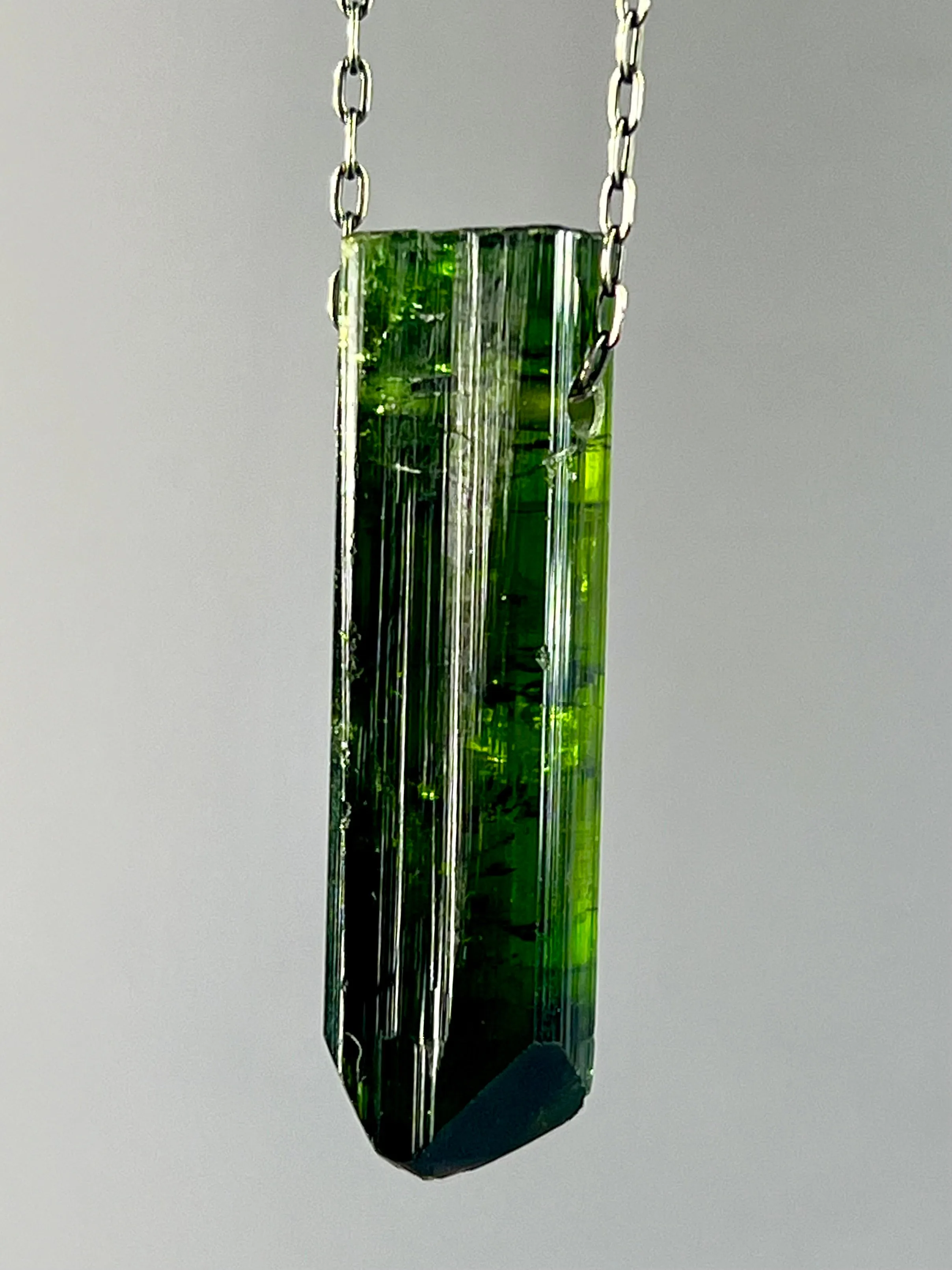 Green Tourmaline Necklace