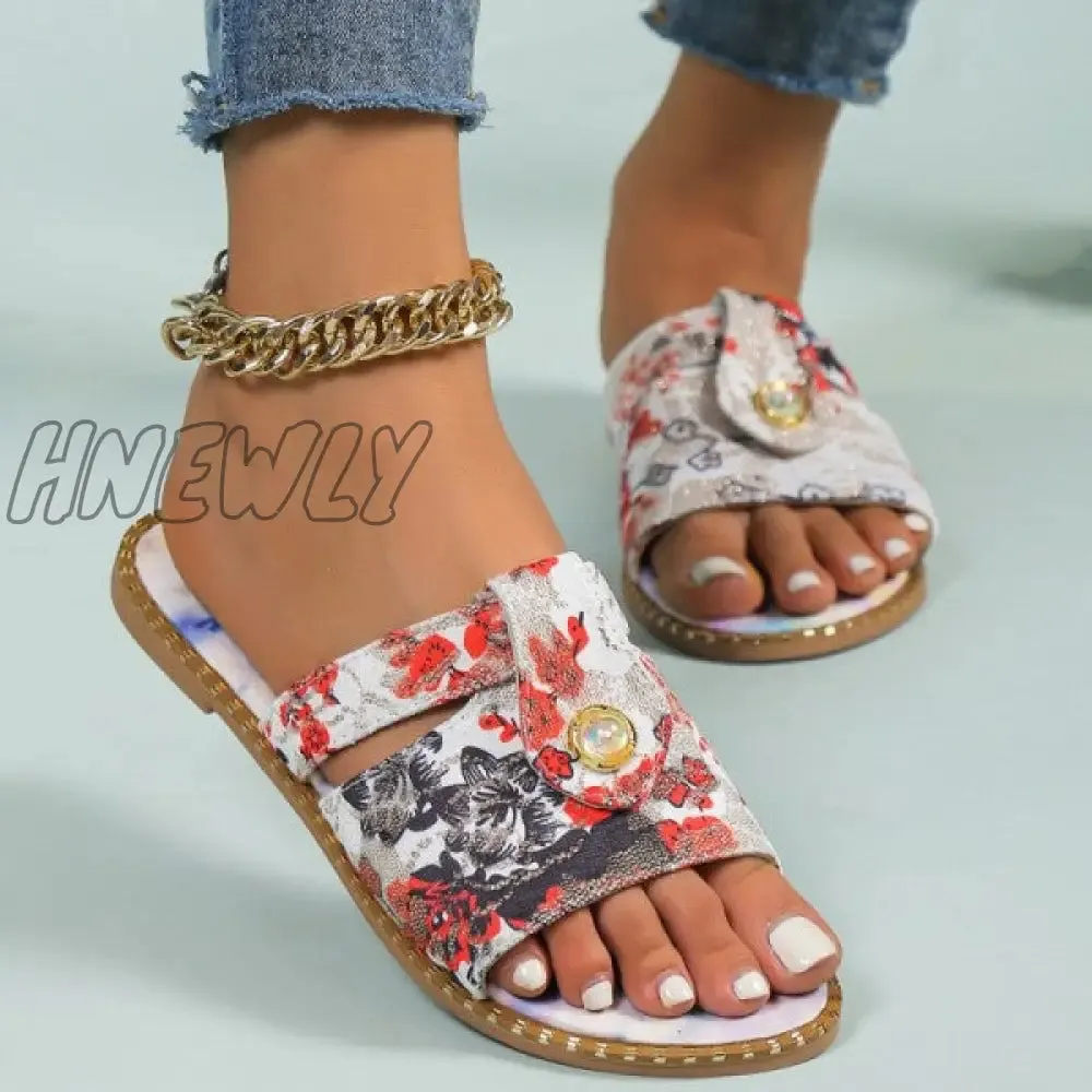 Hnewly - Pink Casual Patchwork Round Comfortable Shoes