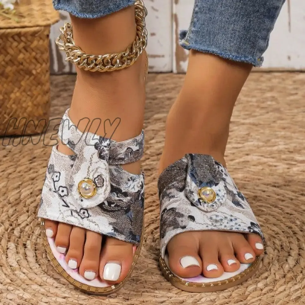 Hnewly - Pink Casual Patchwork Round Comfortable Shoes