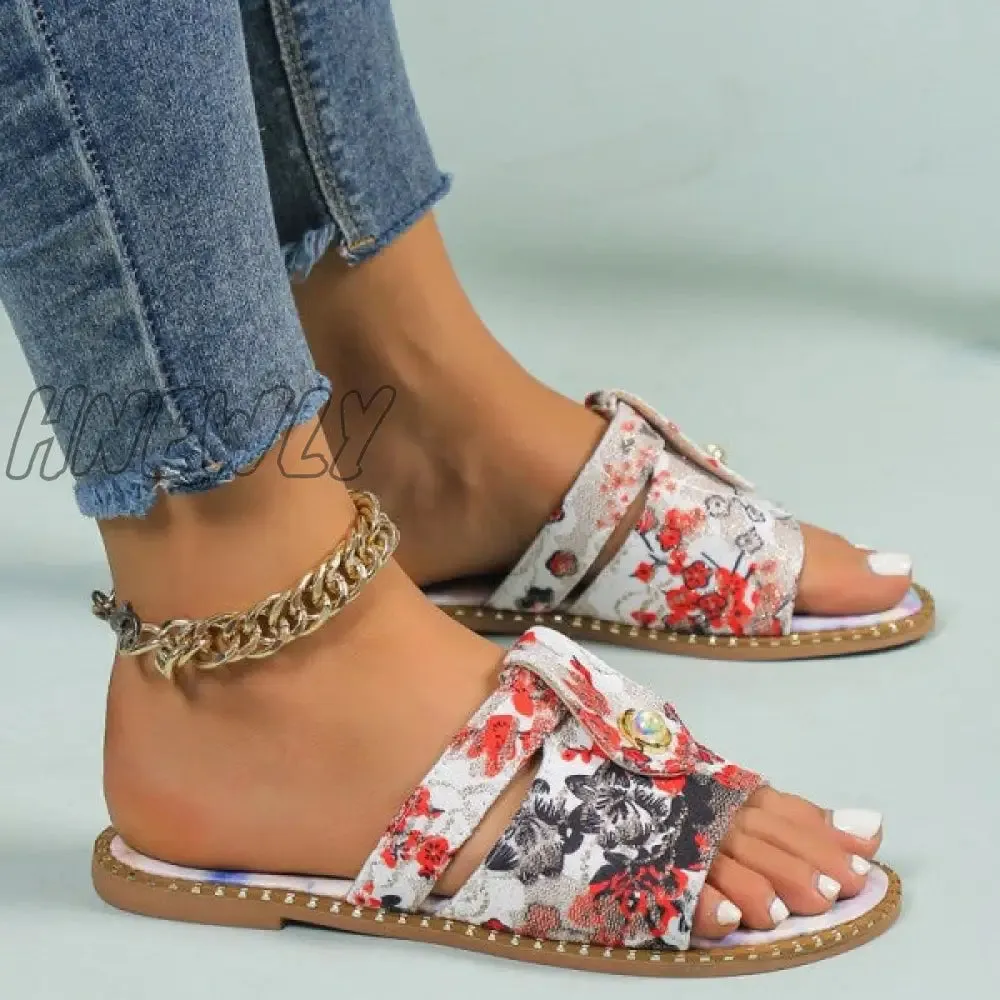 Hnewly - Pink Casual Patchwork Round Comfortable Shoes