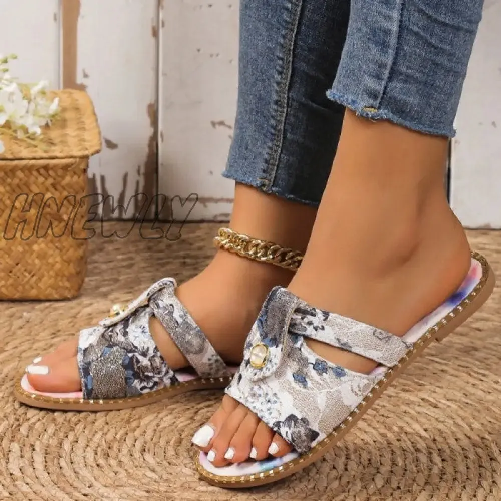 Hnewly - Pink Casual Patchwork Round Comfortable Shoes