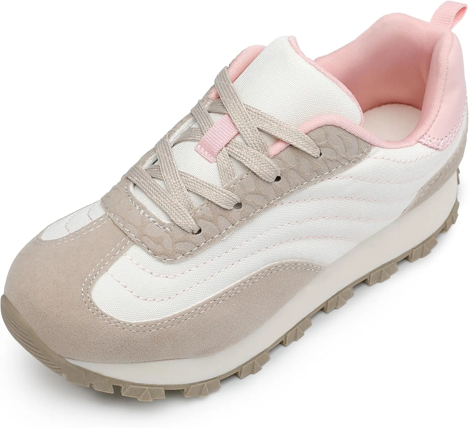 HOMEHOT Unisex-Child Sneaker Gilrs Boys Running Shoes Lace-up (Toddler,Big Kids, Little Kids)