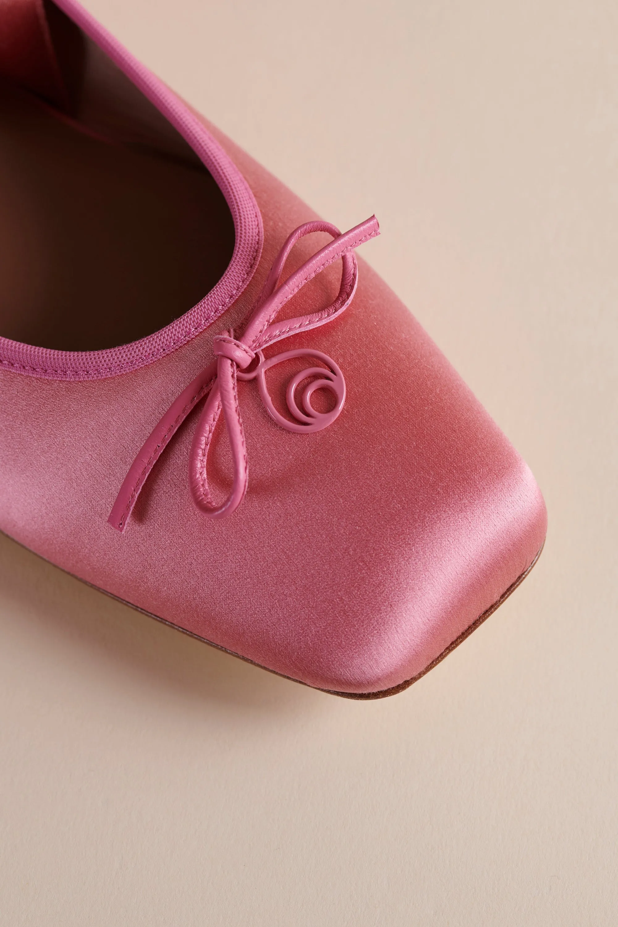 Flamingo Pink Lali Ballet Flats for Women