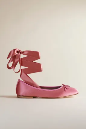 Flamingo Pink Lali Ballet Flats for Women