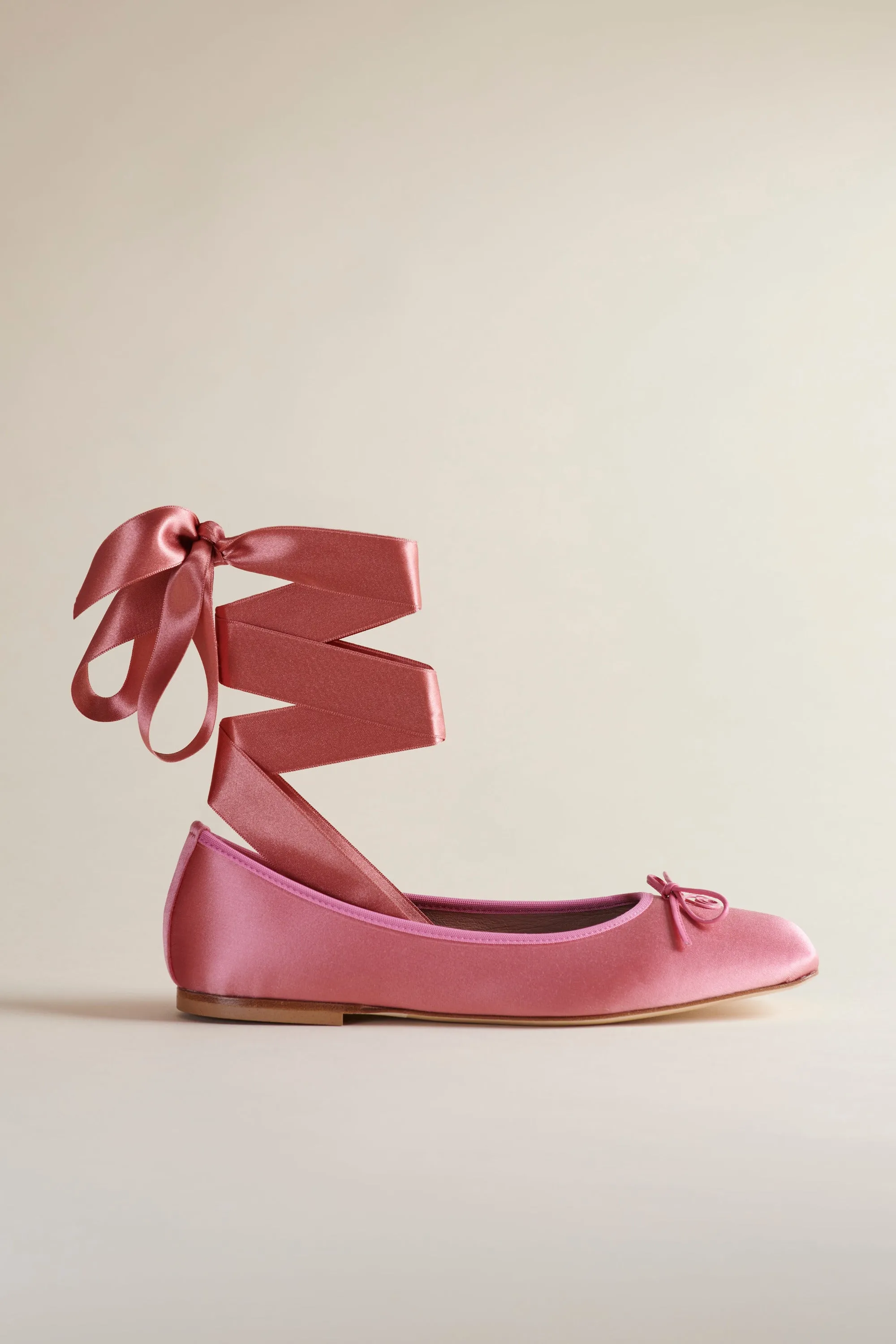 Flamingo Pink Lali Ballet Flats for Women