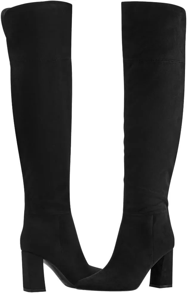 Marc Fisher Women's Garwin Wide Calf Over-The-Knee Boot