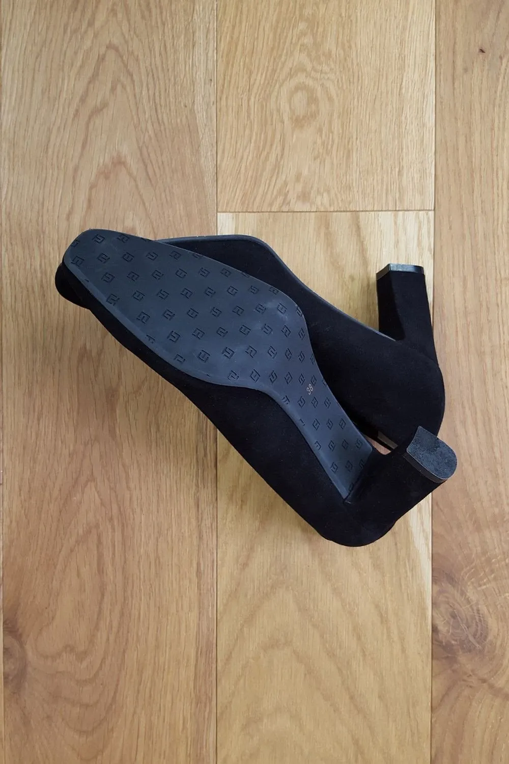 MAURO TECI Suede Court Shoes (EU 38 | UK 5)