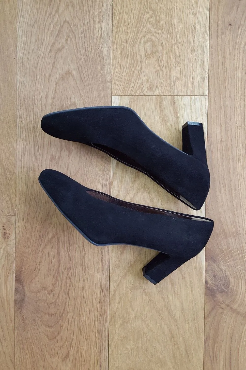 MAURO TECI Suede Court Shoes (EU 38 | UK 5)