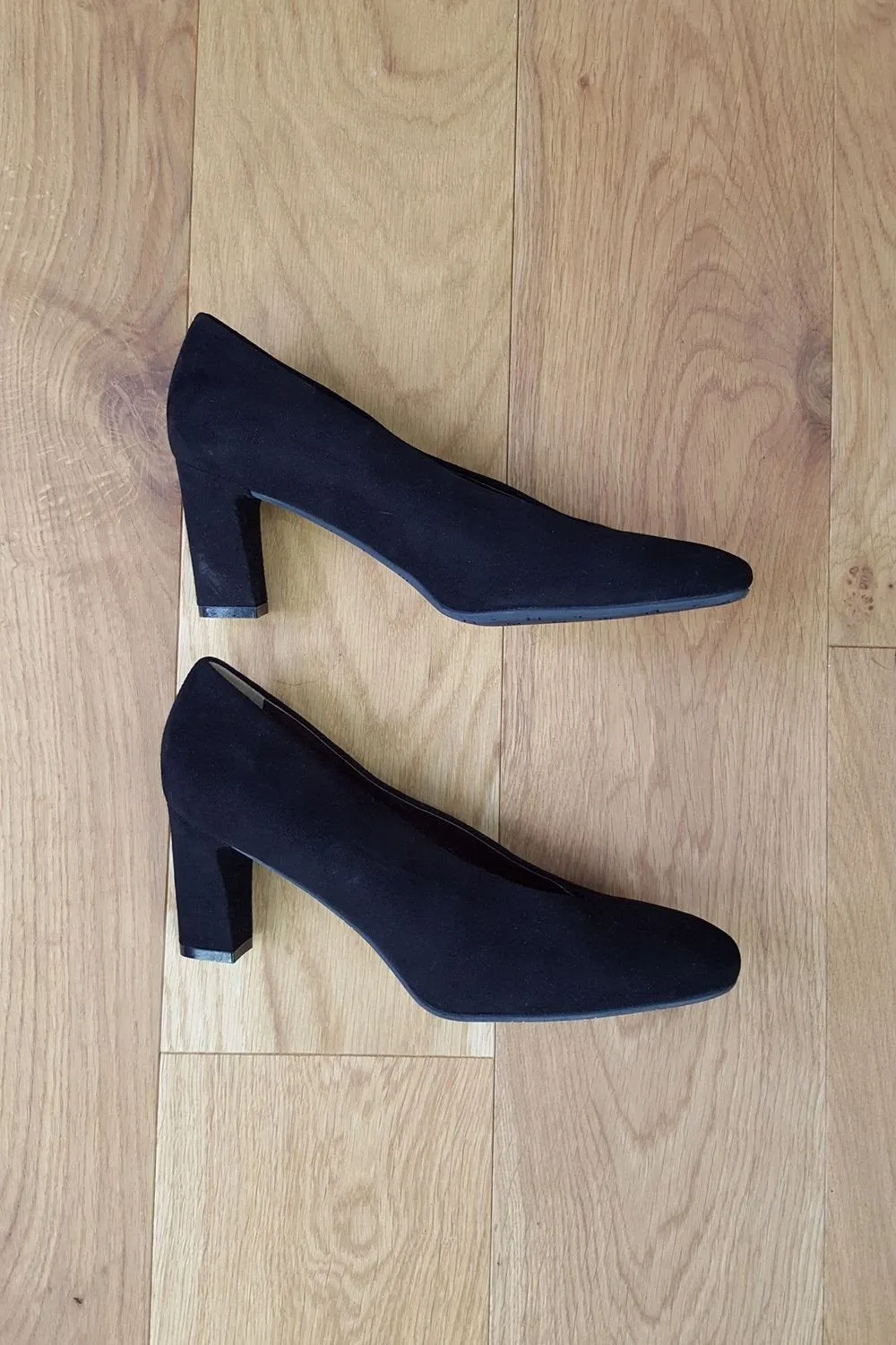 MAURO TECI Suede Court Shoes (EU 38 | UK 5)