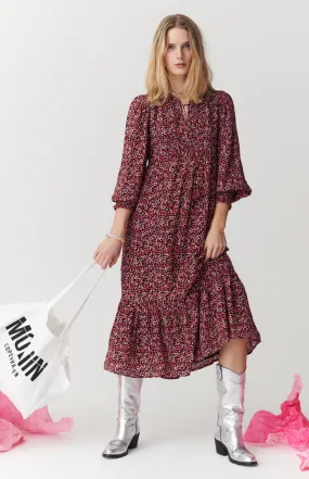 Moliin Ida Dress-Fuschia Purple