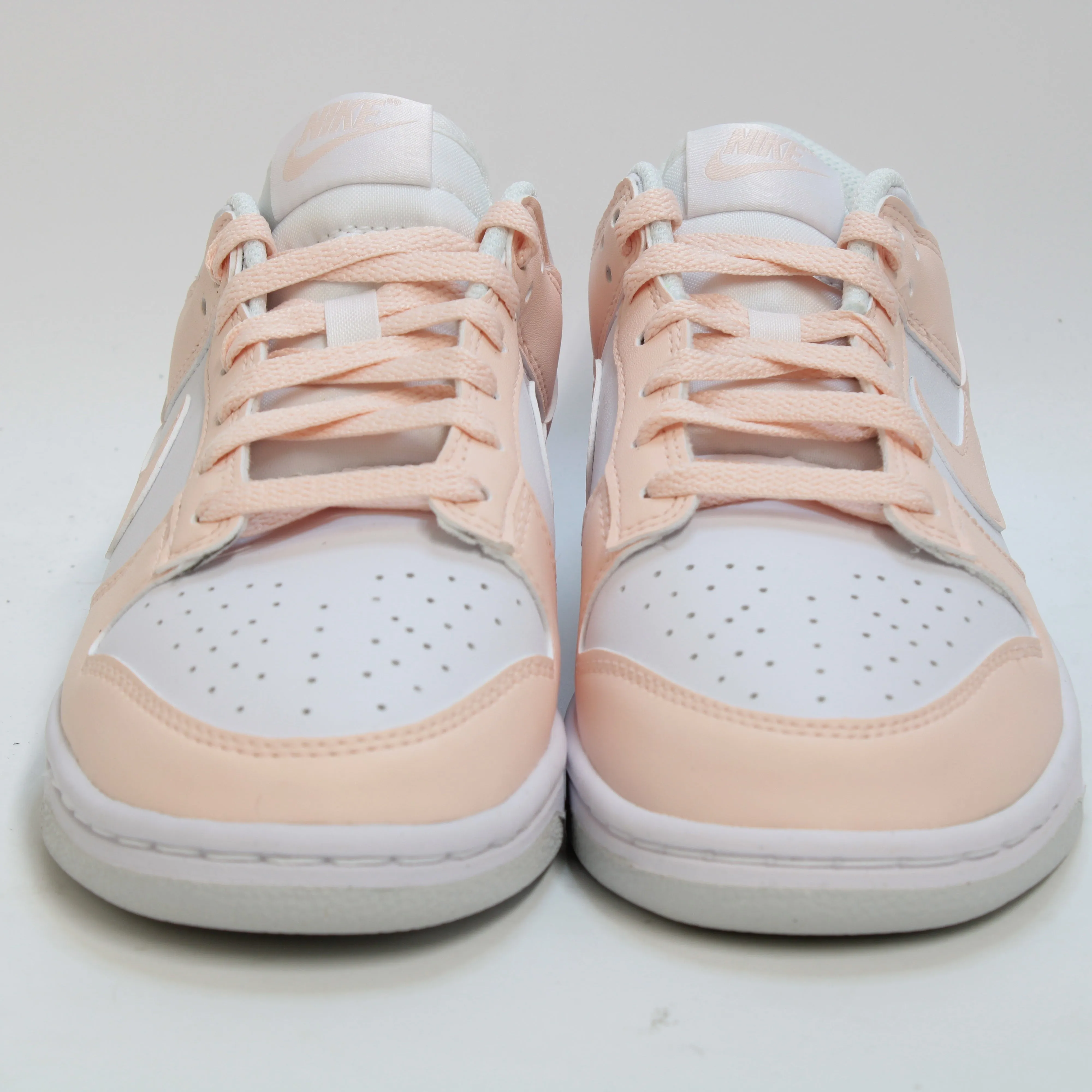 Nike Dunk Low Trainers White Pale Coral