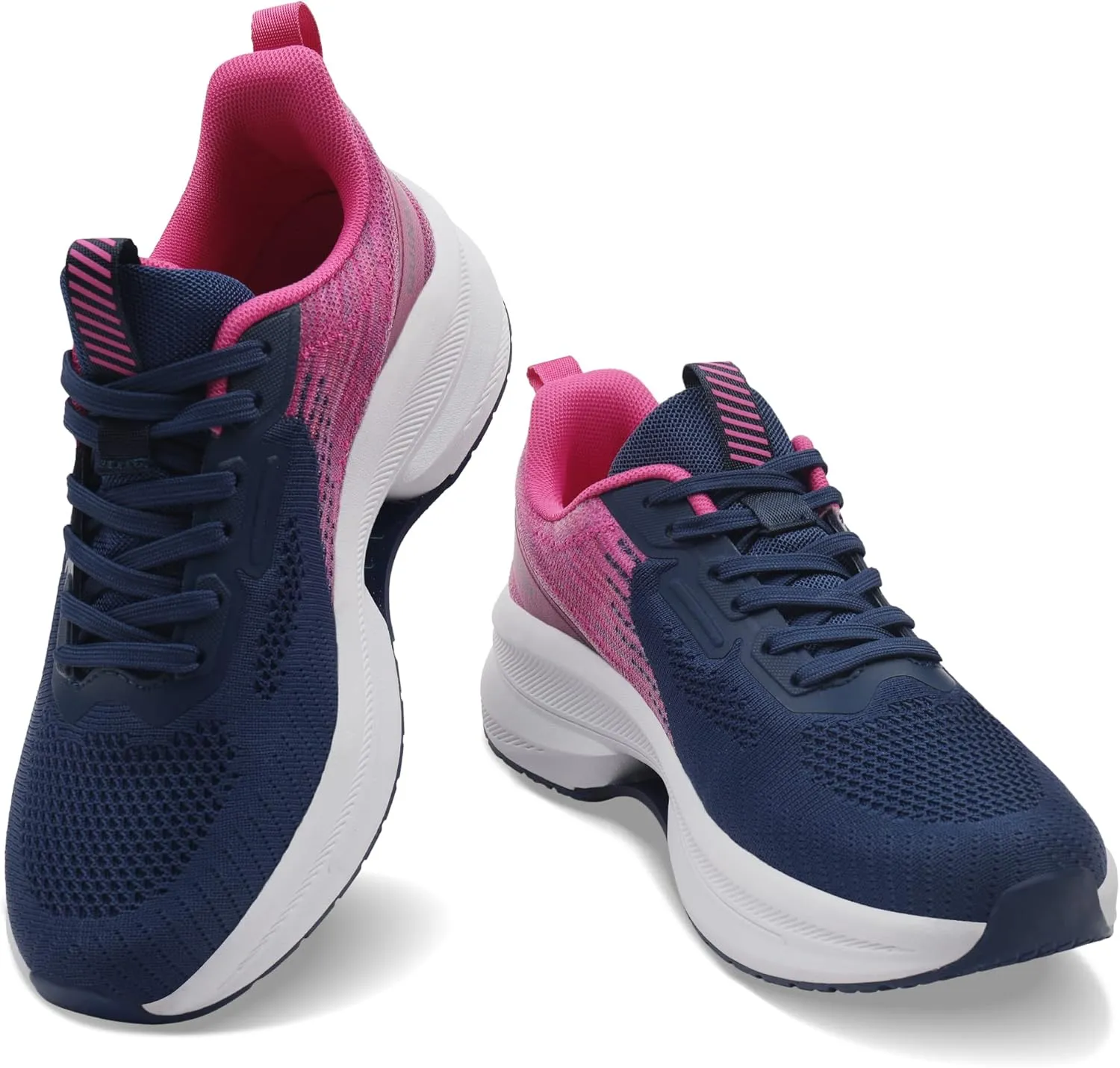 QUINMOK Womens Walking Shoes Non-Slip Tennis Sneakers Mesh Athletic Running Shoes