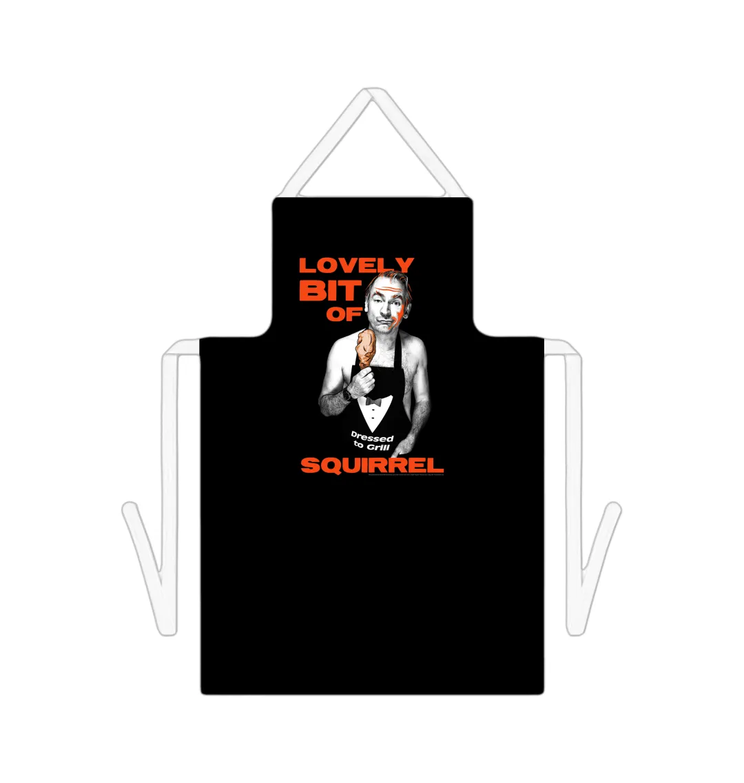 "Lovely Bit Of Squirrel" Apron