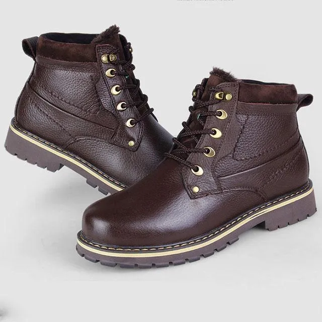 Retro Men's Boots Korean Trend Boots High Boots Martin Boots Men's Shoes