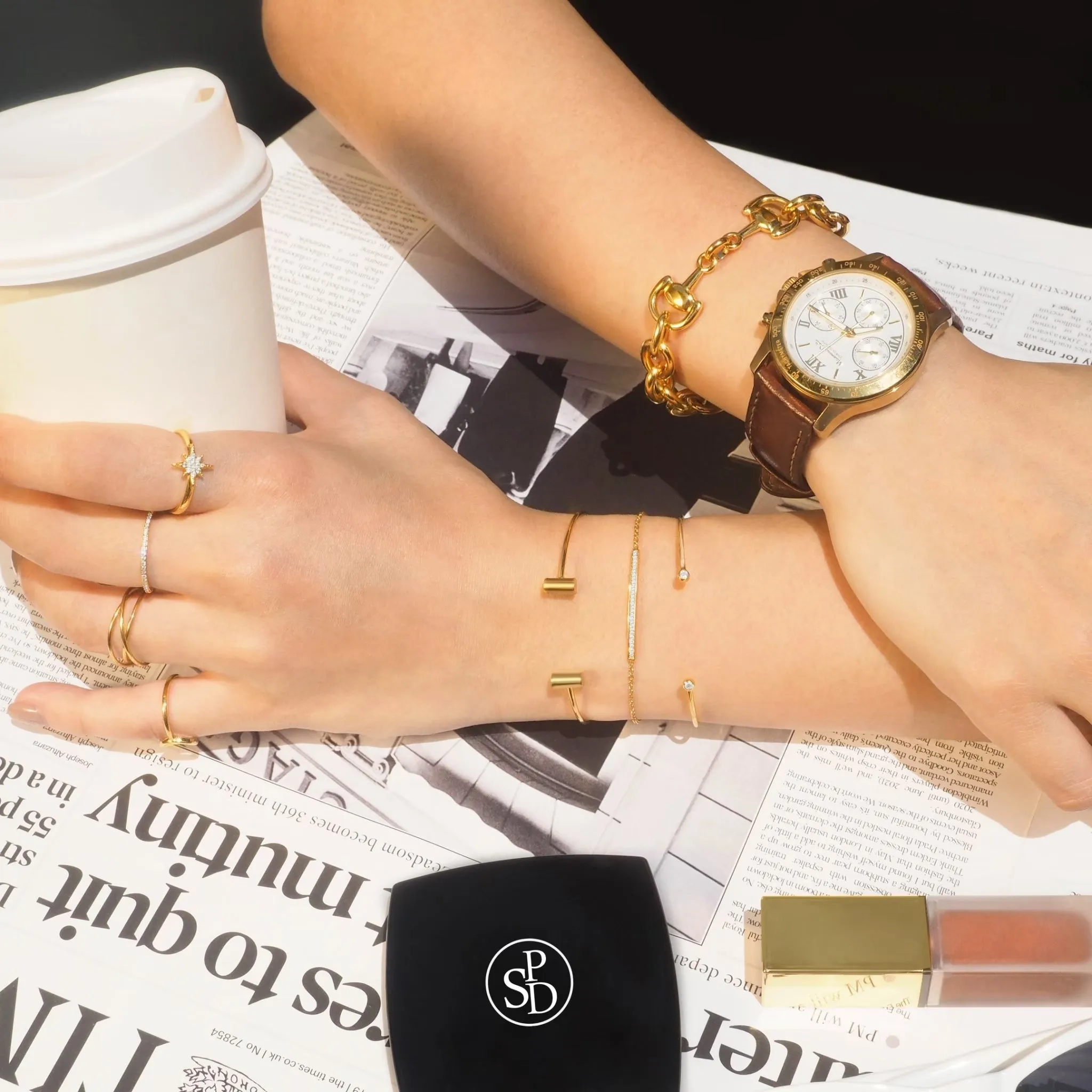Sleek Crystal Bar Braclet