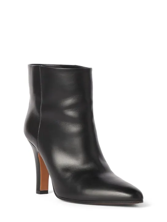 The Row   90mm Prudens leather boots 