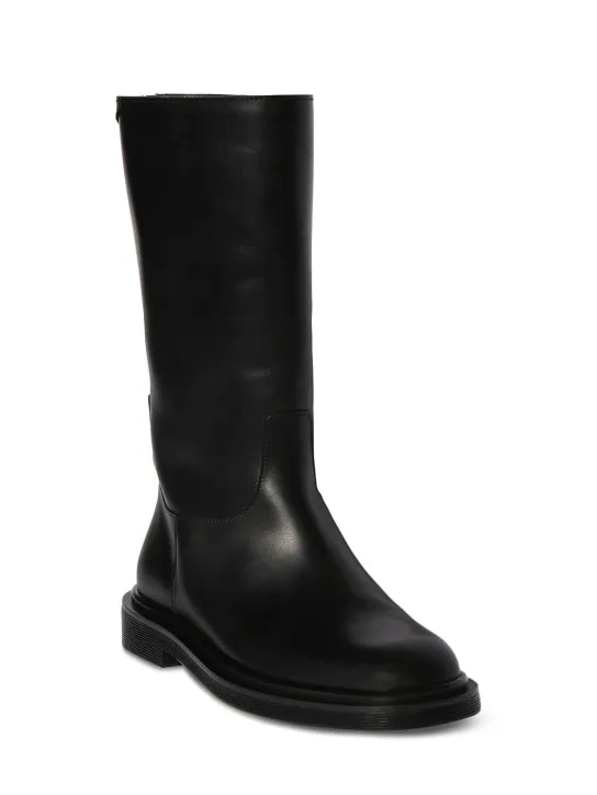 The Row   Ranger Tubo leather boots 