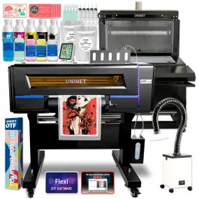 Uninet 4300 Direct To Film (DTF) 17" Roll Printer, Training & Slim Shaker Bundle